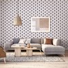 Manhattan Comfort Niort, Vinyl Turbine Twist Wallpaper, 205 In X 33 Ft = 56 Sq Ft Niort